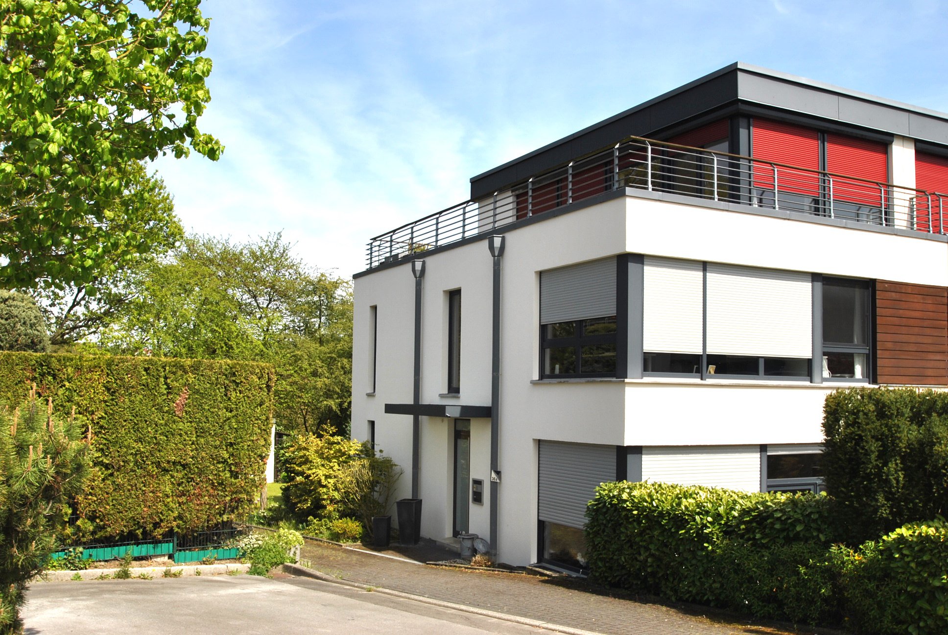 Foto Stilvolles Einfamilienhaus