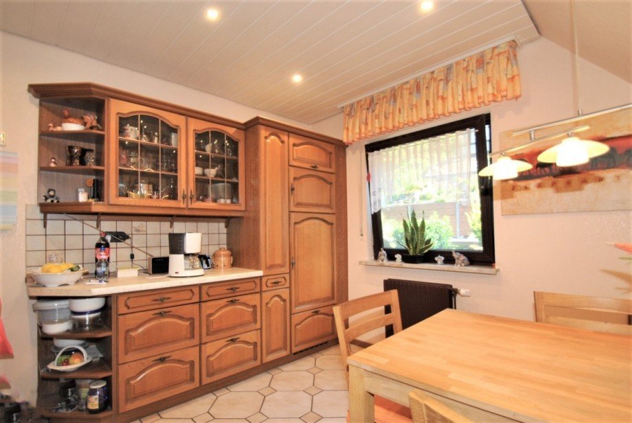 Gem�tliche Wohnk�che Dachgeschosswohnung Hattingen