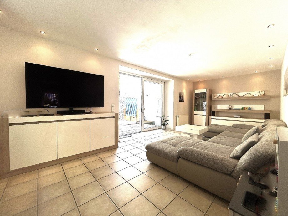 Loungiges Wohnzimmer Einfamilienhaus Hattingen