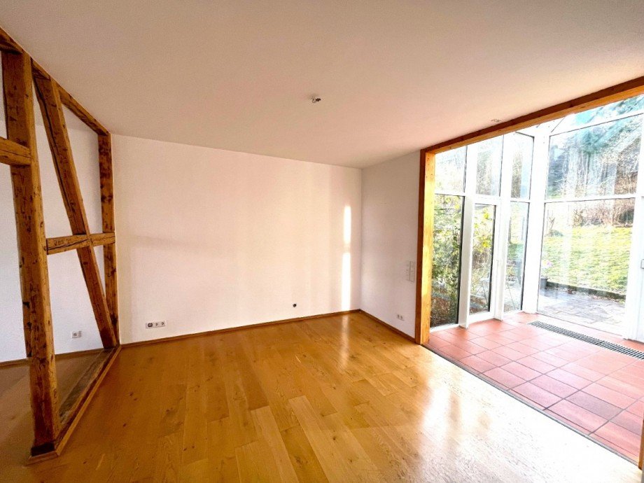 Wohnzimmer zum Wintergarten Einfamilienhaus Wuppertal