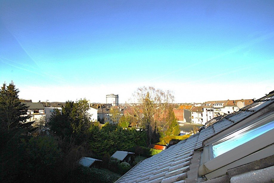 Ausblick Richtung Gaskessel Reiheneckhaus Wuppertal