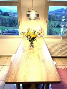 K�che mit mit Blick in die Ferne Hammesberg - idyllisches Einfamilienhaus mit besten Aussichten und Wintergarten-Wow-Effekt
