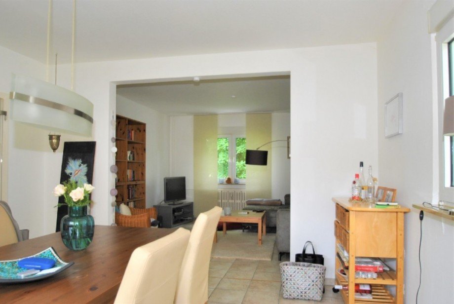 Blick zum Wohnbereich Erdgeschosswohnung Hattingen