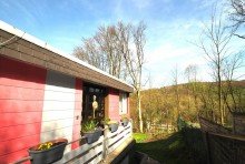 Hauseingangsbereich Multitalent in Waldrandlage Wuppertal-Laaken/Eschensiepen, EFH im Bungalowstil mit Einliegerwohnung