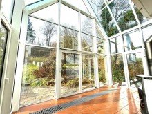 Wintergarten vom Wohnbereich Hammesberg - idyllisches Einfamilienhaus mit besten Aussichten und Wintergarten-Wow-Effekt