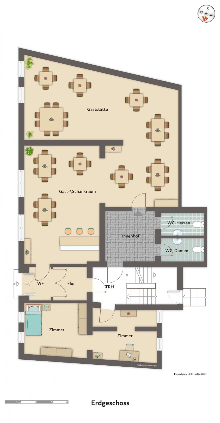 Grundriss Mehrfamilienhaus Hattingen