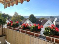 Hauptbild �ber den D�chern von Hattingen mit S�d-West Balkon und besten Aussichten!