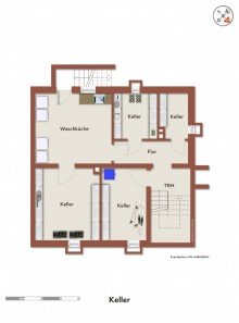 Grundriss Keller Willkommen im S�dstadt-Garten! Teilvermietetes Dreifamilienhaus in begehrter Lage