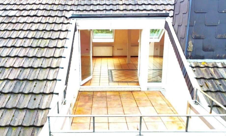Dachterrasse Dachgeschosswohnung Hattingen