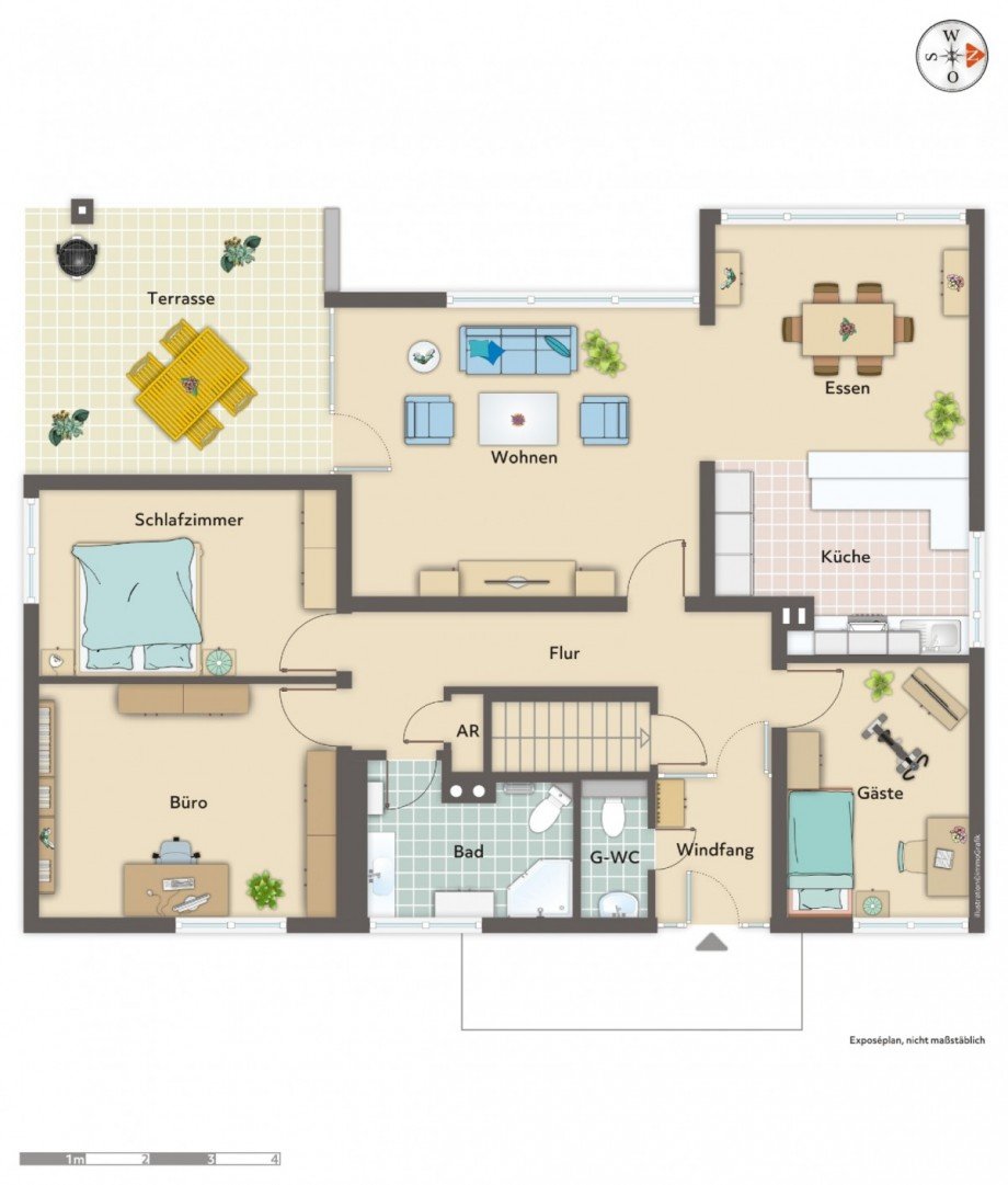 Erdgeschoss Einfamilienhaus Wuppertal