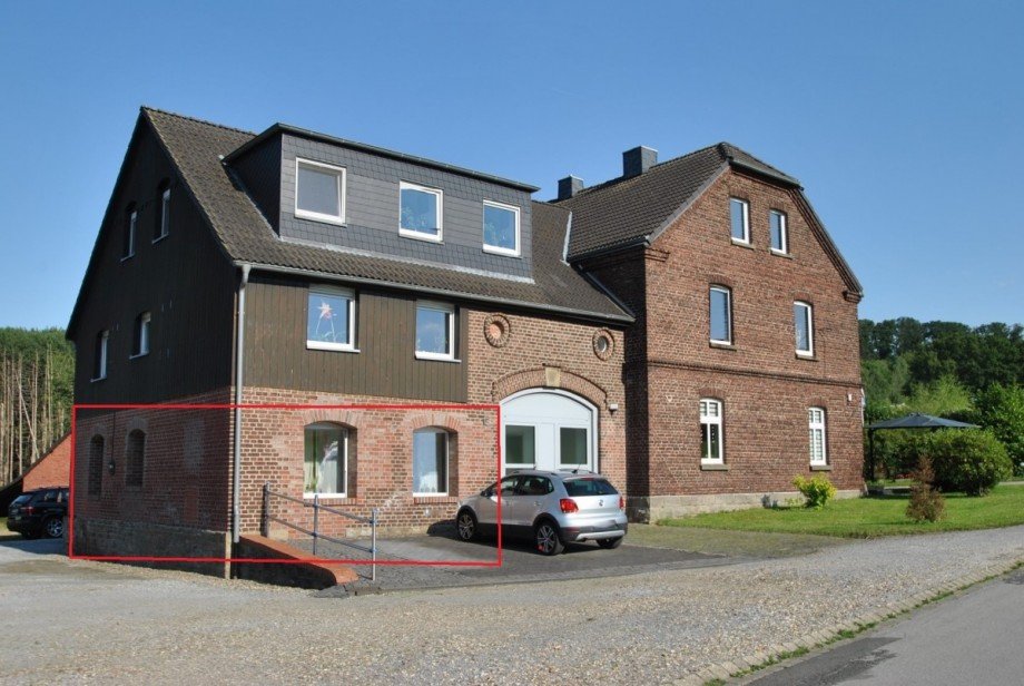 Hausansicht Erdgeschosswohnung Hattingen