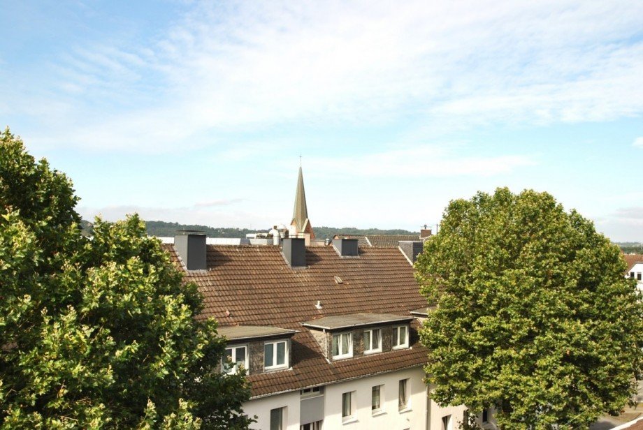 Ausblick Vorderseite Dachgeschosswohnung Hattingen