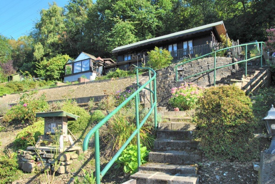 Aufstiegsm�glichkeit Gartentreppe Dachgeschosswohnung Hattingen