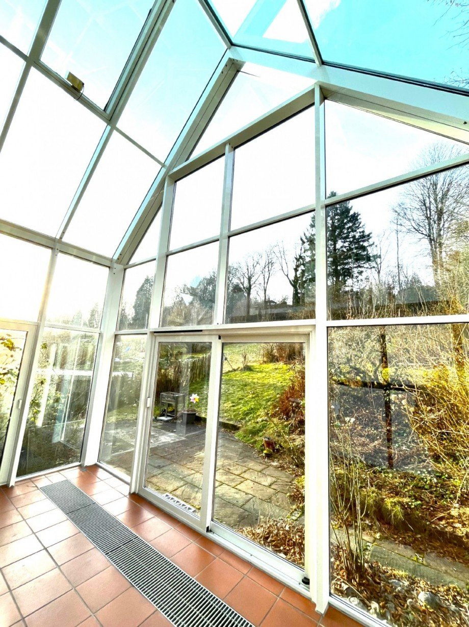 Wintergarten und Terrasse Einfamilienhaus Wuppertal