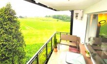 Balkon mit Westaussicht Weitblick mit besten Aussichten im attraktiven Heiligenhaus-Unterilp!