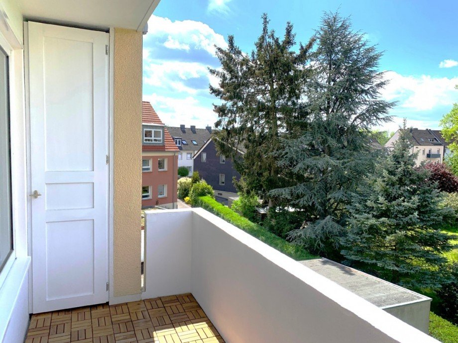 Balkon mit Abstellraum Etagenwohnung Hattingen
